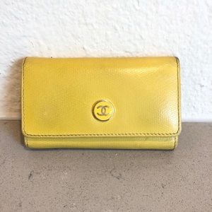 Chanel leather key holder